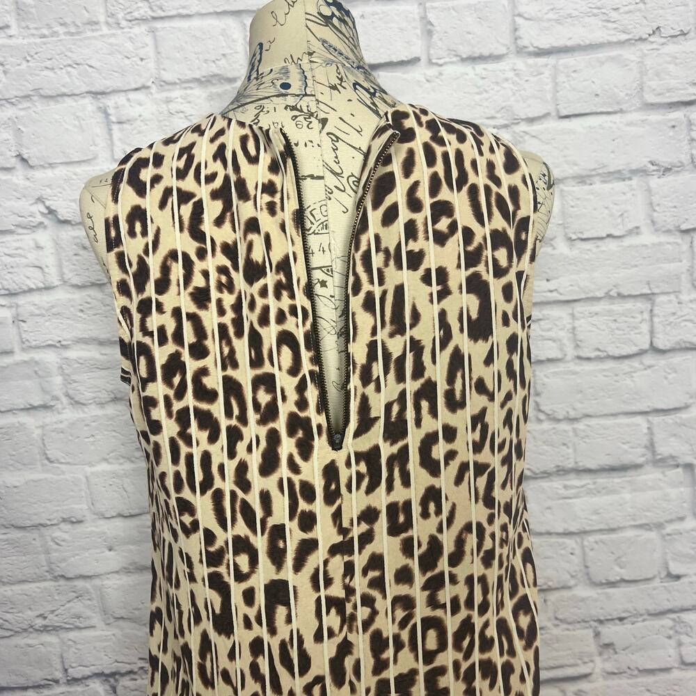 CAbi Leopard Print Tank Style # 3070 Women Size Small - Picture 3 of 8